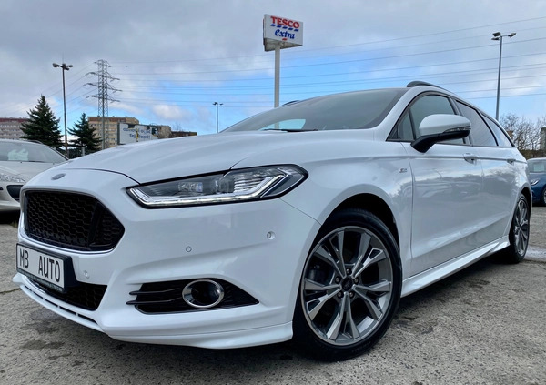 Ford Mondeo cena 86150 przebieg: 59000, rok produkcji 2018 z Prochowice małe 529